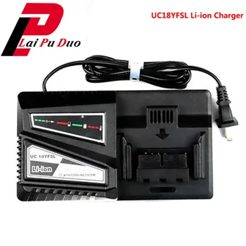 Electric Drill Screwdriver Accessory UC18YSFL Li-ion Battery Charger Charging Current 4.5A For Hitachi 14.4V 18V Series Tool
Electric Drill Screwdriver Accessory UC18YSFL Li-ion Battery Charger Charging Current 4.5A For Hitachi 14.4V 18V Series Tool