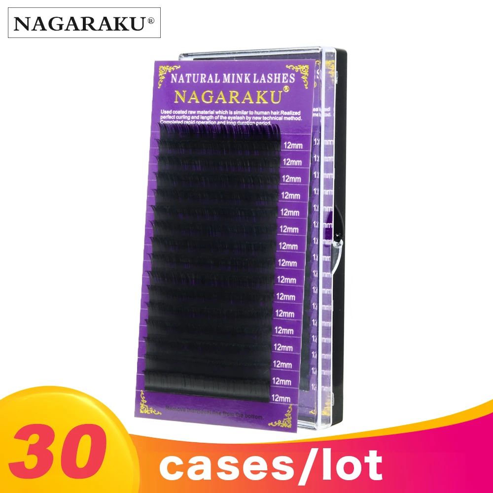 NAGARAKU All size 30cases mink eyelash extension Matte lashes Faux individual eyelashes natural eyelashes cilia lashes
NAGARAKU All size 30cases mink eyelash extension Matte lashes Faux individual eyelashes natural eyelashes cilia lashes