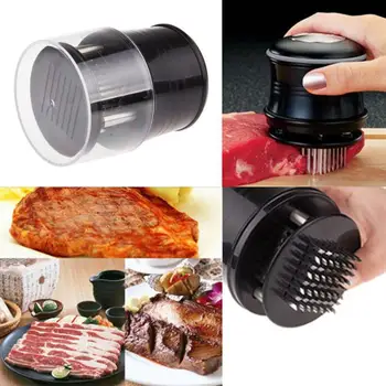 56 Blades Needle Meat Tenderizer Stainless Steel Knife Meat Beaf Steak Meat Tenderizer Useful Kitchen Cooking Tools
56 Blades Needle Meat Tenderizer Stainless Steel Knife Meat Beaf Steak Meat Tenderizer Useful Kitchen Cooking Tools