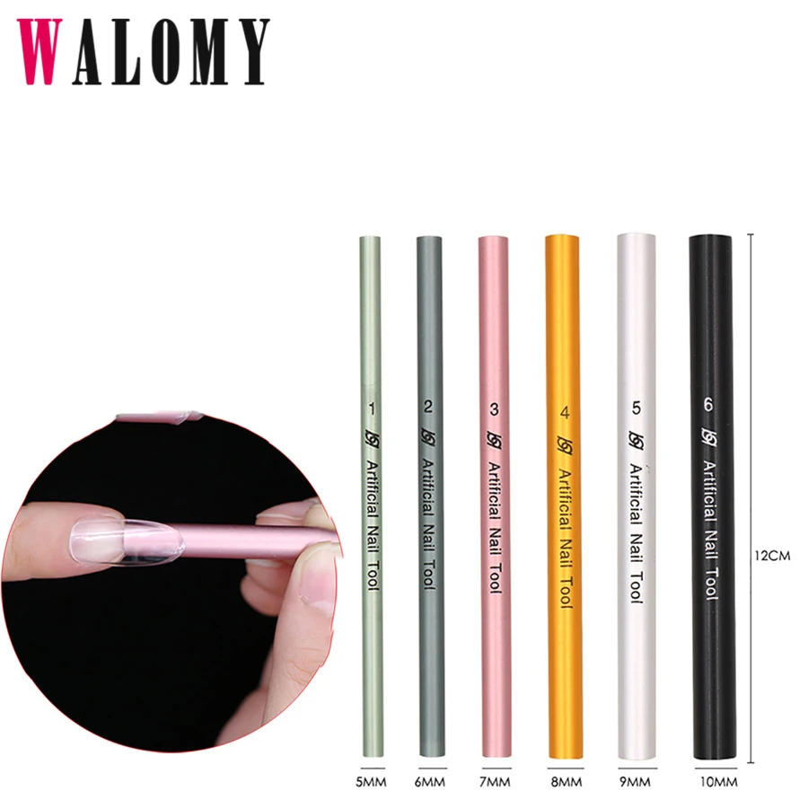 Walomy 6psc/Набор для ногтей Книги по искусству инструментов набор акриловых