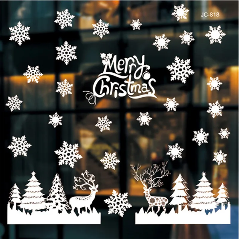 Xmas Christmas Decoration Snowflakes Window Stickers Winter Snowflake Wall Stickers Christmas Window Wall Decals Snowman Sticker
Xmas Christmas Decoration Snowflakes Window Stickers Winter Snowflake Wall Stickers Christmas Window Wall Decals Snowman Sticker