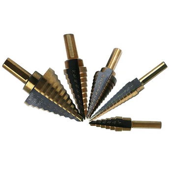 High Quality 5pcs inch step drill bit set Step drill plate drill twist drill reamer
High Quality 5pcs inch step drill bit set Step drill plate drill twist drill reamer