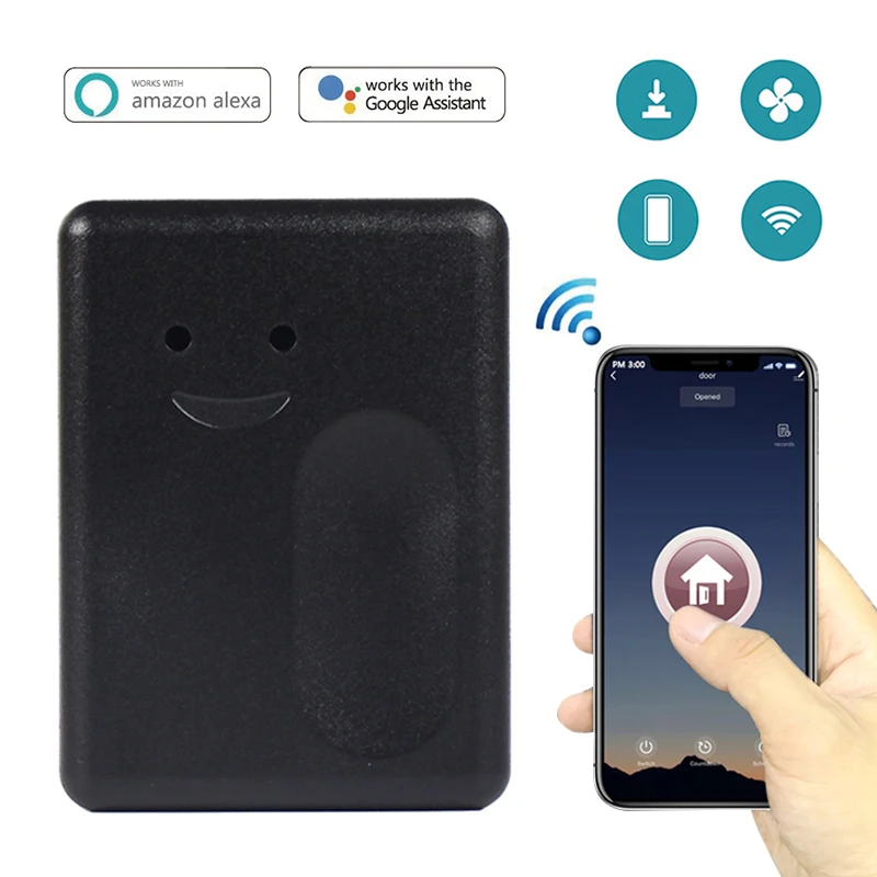 Wireless Garage Door Opener Remote WiFi Switch Universal Controlled by Smartphone for Gate Opener wotk with EWelink Alexa Google
Wireless Garage Door Opener Remote WiFi Switch Universal Controlled by Smartphone for Gate Opener wotk with EWelink Alexa Google
