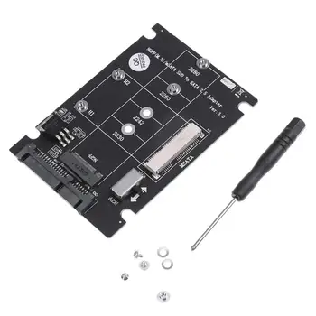 2 in 1 NGFF M.2 B+M Key to sata adapter, Mini PCI-E or mSATA SSD to SATA III Adapter Card for 2230/ 2242/ 2260/ 2280mm NGFF m2
2 in 1 NGFF M.2 B+M Key to sata adapter, Mini PCI-E or mSATA SSD to SATA III Adapter Card for 2230/ 2242/ 2260/ 2280mm NGFF m2