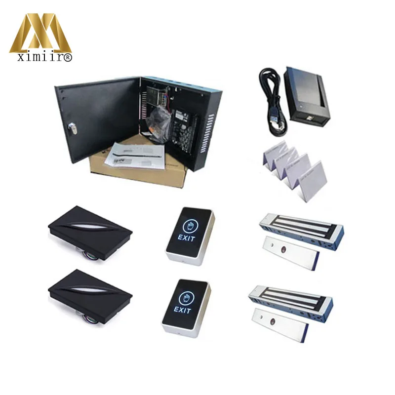 Biometric ZKsoftware C3-200 access control board with power supply box card reader exit button EM lock card register ID card
Biometric ZKsoftware C3-200 access control board with power supply box card reader exit button EM lock card register ID card