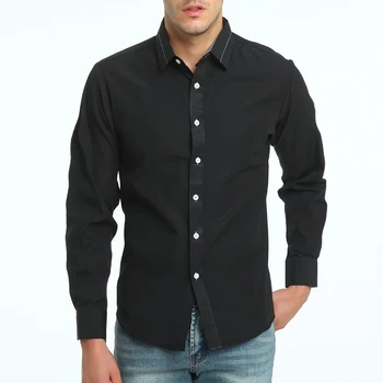 Brand 2018 Fashion Male Shirt Long-Sleeves Tops Solid Color High Quality Shirt Mens Dress Shirts Slim Men Shirt XXXL
Brand 2018 Fashion Male Shirt Long-Sleeves Tops Solid Color High Quality Shirt Mens Dress Shirts Slim Men Shirt XXXL