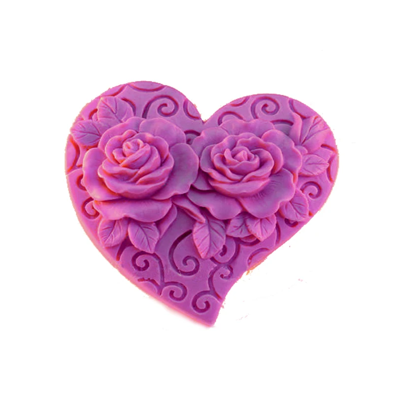 HC0011 roses flower heart shape Soap Mold Silicone molds candle molds chocolate mould silicone fondant mold Candy clay resin
HC0011 roses flower heart shape Soap Mold Silicone molds candle molds chocolate mould silicone fondant mold Candy clay resin