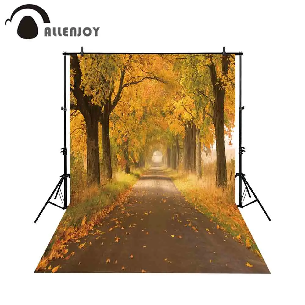 Allenjoy background for photo studio autumn path fall yellow maple tree backdrop photobooth photography photocall decoration
Allenjoy background for photo studio autumn path fall yellow maple tree backdrop photobooth photography photocall decoration