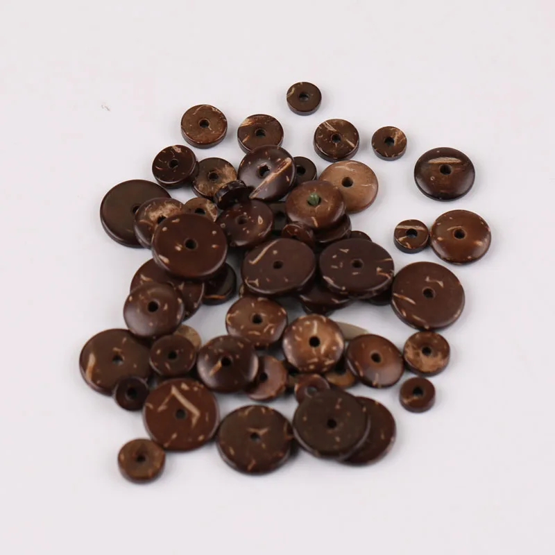 100pcs 6/8/10/12mm Natural Coconut husk Spacer Beads Flat Round Beads for DIY Bracelet Jewelry Making Pack of 100pcs
100pcs 6/8/10/12mm Natural Coconut husk Spacer Beads Flat Round Beads for DIY Bracelet Jewelry Making Pack of 100pcs
