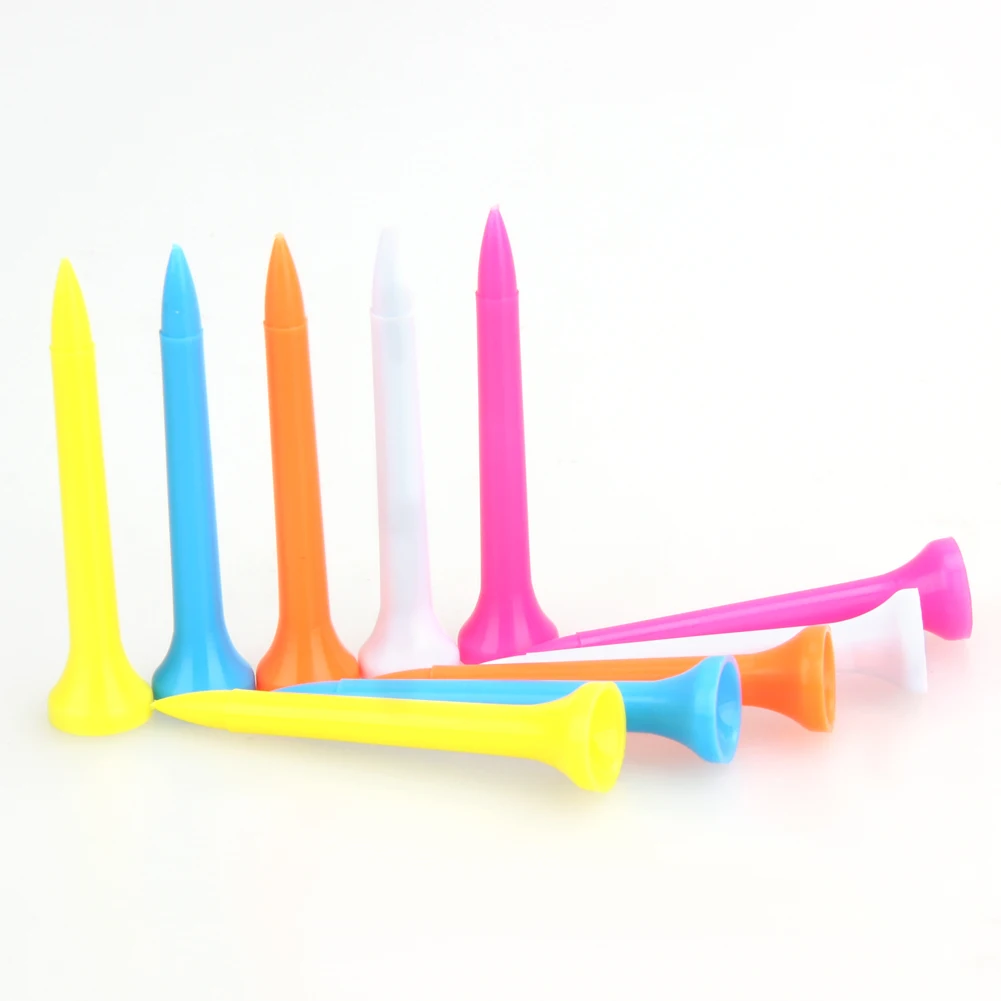 100Pcs Mixed Color Golf Tees Polypropylene Golf Equipment Rubber Cushion for Golf Beginner Golf Training Accessory 42 54 69 82mm
100Pcs Mixed Color Golf Tees Polypropylene Golf Equipment Rubber Cushion for Golf Beginner Golf Training Accessory 42 54 69 82mm