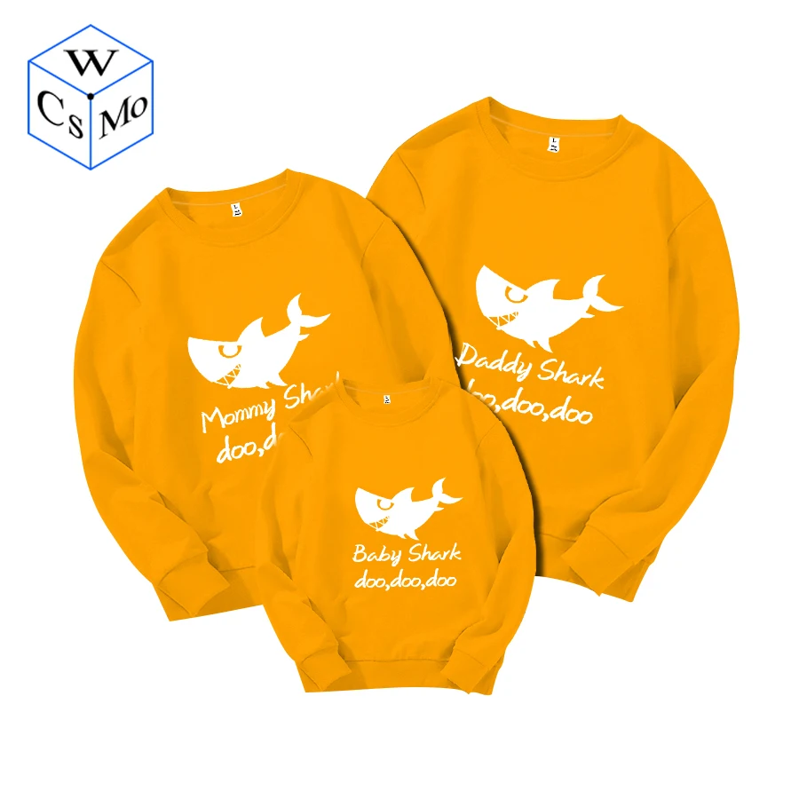 "Daddy Mommy Kid Shark Doo Doo"Family Matching Clothes Sweatshirts Matching Outfits Pullovers Family Christmas Outerwears Tops
"Daddy Mommy Kid Shark Doo Doo"Family Matching Clothes Sweatshirts Matching Outfits Pullovers Family Christmas Outerwears Tops