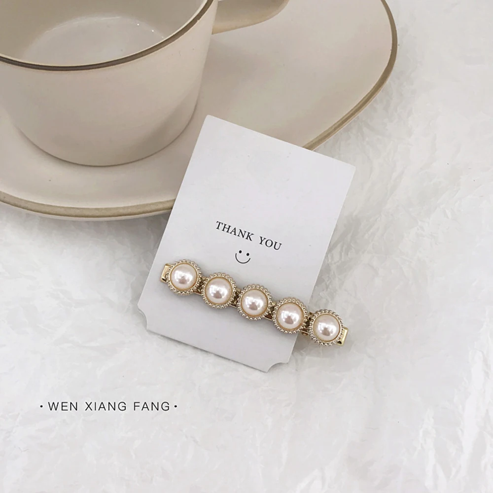 Hot Sale 3 Style Marble Pearl Hair Clips Combination Romantic Temperament Pearl Bangs Clip Girls Hair Accessories
Hot Sale 3 Style Marble Pearl Hair Clips Combination Romantic Temperament Pearl Bangs Clip Girls Hair Accessories