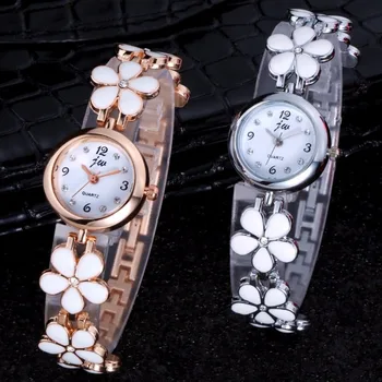 2019 New Fashion Flowers Watches Clock Women Luxury Brand JW Crystal Stainless Steel Wristwatches Ladies Dress Quartz Watch XFCS
2019 New Fashion Flowers Watches Clock Women Luxury Brand JW Crystal Stainless Steel Wristwatches Ladies Dress Quartz Watch XFCS