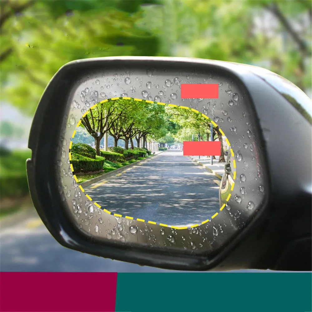 2PCS Car Rearview Mirror Protective Film Anti Fog Window Foils Clear Rainproof Rear View Mirror Motorcycle Protective Soft Film
2PCS Car Rearview Mirror Protective Film Anti Fog Window Foils Clear Rainproof Rear View Mirror Motorcycle Protective Soft Film
