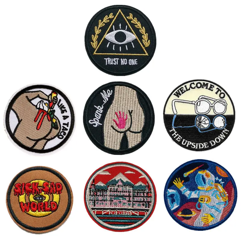 7PCS Mixed Embroidered Sewing Iron On Patches Spaceman Trust No One Badge For Bag Jeans Hat Appliques DIY Sticker Decoration
7PCS Mixed Embroidered Sewing Iron On Patches Spaceman Trust No One Badge For Bag Jeans Hat Appliques DIY Sticker Decoration