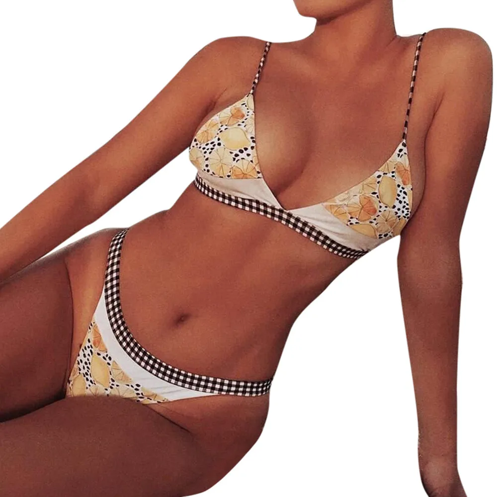 KANCOOLD Summer Tankini Set Women Tops Panties Lemon Print Underwear Beachwear Push Up Padded Bra Bathing Suit Briefs D30 Jun11
KANCOOLD Summer Tankini Set Women Tops Panties Lemon Print Underwear Beachwear Push Up Padded Bra Bathing Suit Briefs D30 Jun11