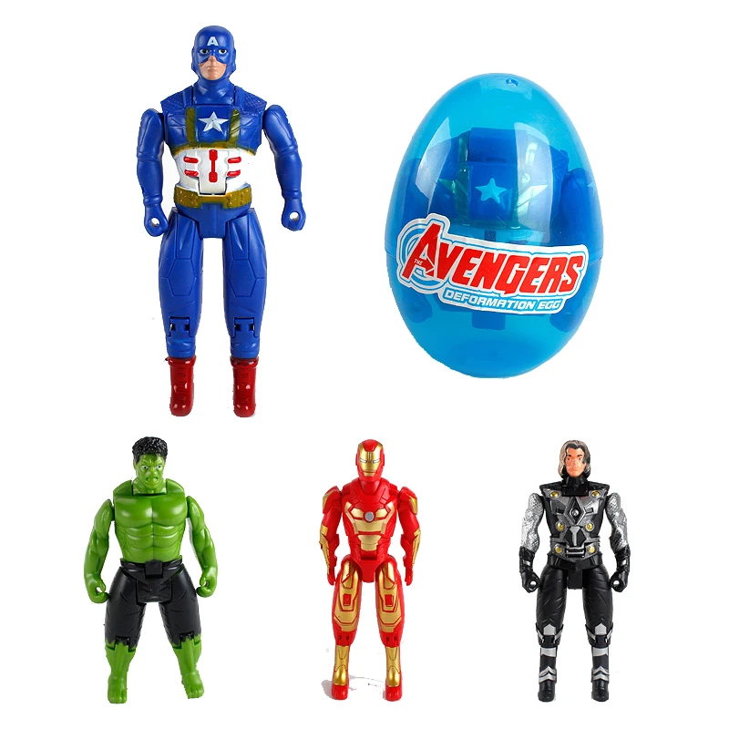 XINTOCH Marvel Avengers Deformation Puzzle eggs Toys Batman Spiderman Iron Man Captain America PVC Gift for Kids Drop Shipping
XINTOCH Marvel Avengers Deformation Puzzle eggs Toys Batman Spiderman Iron Man Captain America PVC Gift for Kids Drop Shipping