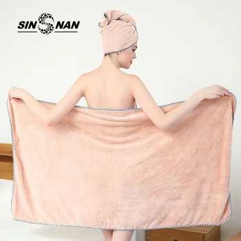SINSNAN Microfiber Towel Set Bathrobe For Women Super Absorbent Dry Hair Towel Soft Beach Swimming Spa Travel Bath Wrap Towel
SINSNAN Microfiber Towel Set Bathrobe For Women Super Absorbent Dry Hair Towel Soft Beach Swimming Spa Travel Bath Wrap Towel