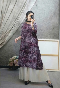 FREE SHIPPING Miyake fashion fold Leopard print three quarter o-neck A-Line dress IN STOCK
FREE SHIPPING Miyake fashion fold Leopard print three quarter o-neck A-Line dress IN STOCK