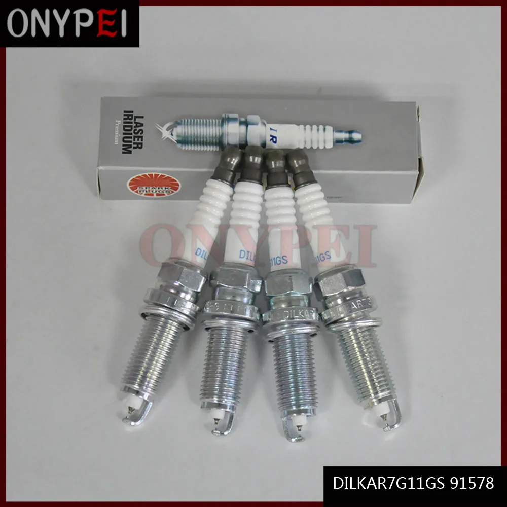 (4 pcs) DILKAR7G11GS 91578 Iridium Spark Plug For Honda Accord Civic Acura ILX 12290-5A2-A01 DILKAR7G-11GS
(4 pcs) DILKAR7G11GS 91578 Iridium Spark Plug For Honda Accord Civic Acura ILX 12290-5A2-A01 DILKAR7G-11GS