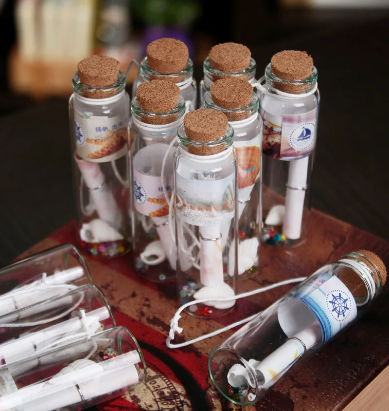 12pcs Creative Gifts Cute Mini Clear Glass Cork Stopper Wishing Bottles Vials Jars Containers Small Vintage Ornaments Craft Deco
12pcs Creative Gifts Cute Mini Clear Glass Cork Stopper Wishing Bottles Vials Jars Containers Small Vintage Ornaments Craft Deco