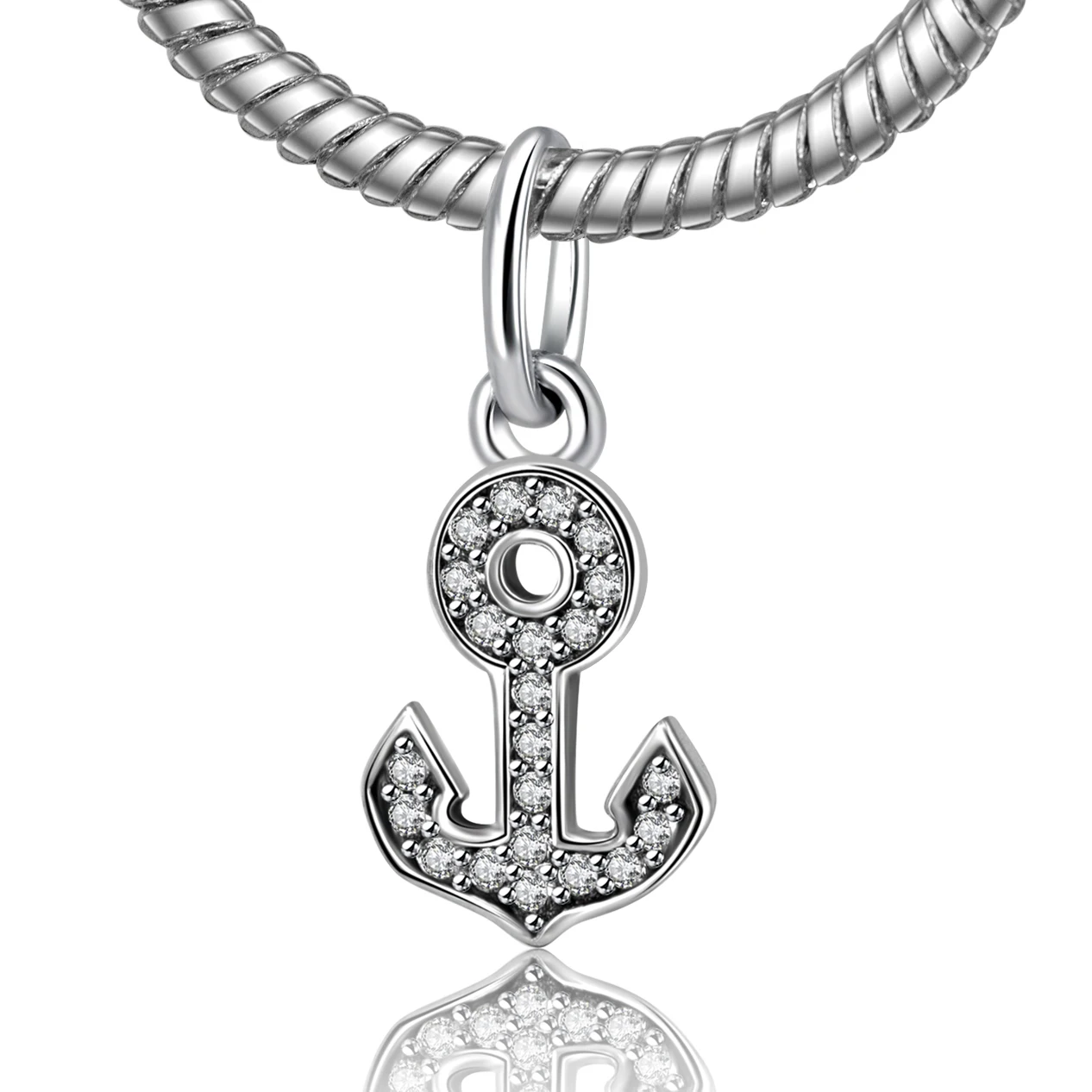 Authentic 925 Sterling Sliver Bead Charm Cute Anchor With Crystal Pendant Beads Fit Pandora DIY Bracelet Bangle Jewelry YW20164
Authentic 925 Sterling Sliver Bead Charm Cute Anchor With Crystal Pendant Beads Fit Pandora DIY Bracelet Bangle Jewelry YW20164