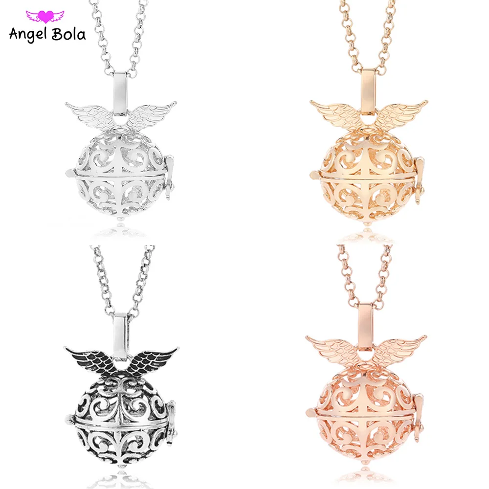 Engelsrufer Pendant Oil Necklace 20.5mm Angel Wings Bola Harmony Caller Cage for Women Fit Ball Jewelry NL065 Free Shipping
Engelsrufer Pendant Oil Necklace 20.5mm Angel Wings Bola Harmony Caller Cage for Women Fit Ball Jewelry NL065 Free Shipping