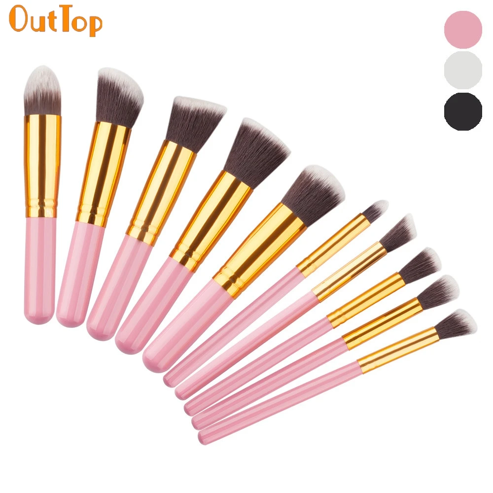 OutTop Love Beauty Female 10PCS Makeup Brush Set Tools Make-up Toiletry Kit Wool Make Up Brush O24 Drop ShippingHW
OutTop Love Beauty Female 10PCS Makeup Brush Set Tools Make-up Toiletry Kit Wool Make Up Brush O24 Drop ShippingHW