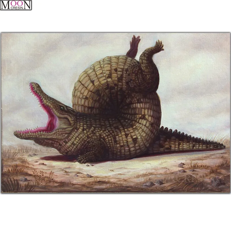 5D DIY Diamond Painting Cross Stitch Crocodile Snail Diamond Embroidery Square Full Dirll Diamond Mosaic Decoration Animals Gift
5D DIY Diamond Painting Cross Stitch Crocodile Snail Diamond Embroidery Square Full Dirll Diamond Mosaic Decoration Animals Gift