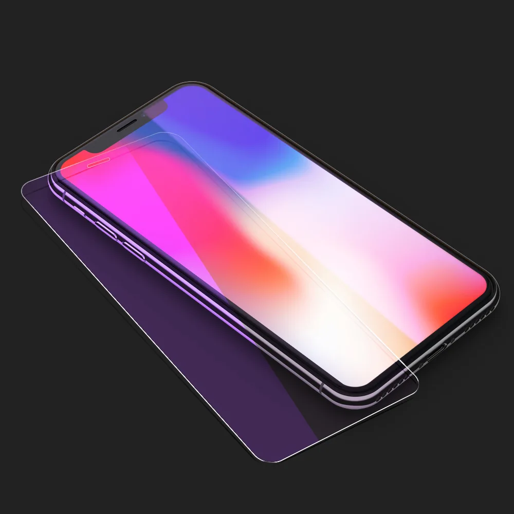 Anti-blue Light Tempered Glass Film For iPhone 6/7/8 Plus Blue-violet light Tempered Glass Screen Protector For iPhone X/XS/XR
Anti-blue Light Tempered Glass Film For iPhone 6/7/8 Plus Blue-violet light Tempered Glass Screen Protector For iPhone X/XS/XR