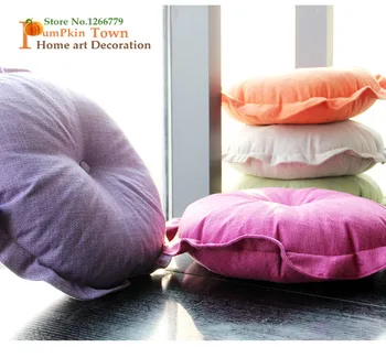 Mediterranean style linen round cushion,fabric padded pillow,home living room bedroom tatami,butt pad,student summer upholstery
Mediterranean style linen round cushion,fabric padded pillow,home living room bedroom tatami,butt pad,student summer upholstery