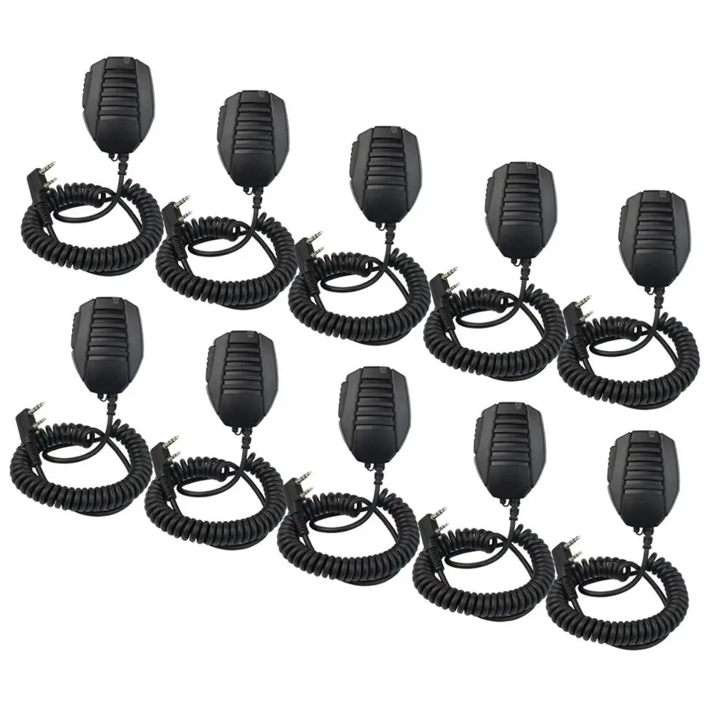 10x 2 pin Speaker Mic for Retevis KENWOOD BAOFENG/POFUNG WOUXUN PUXING Radio New
10x 2 pin Speaker Mic for Retevis KENWOOD BAOFENG/POFUNG WOUXUN PUXING Radio New