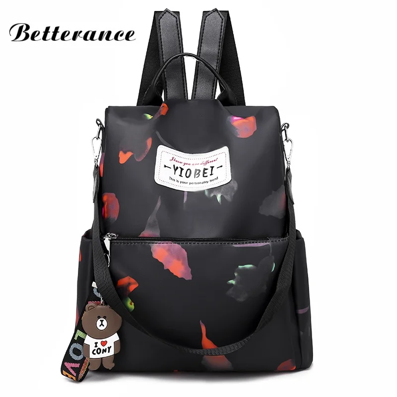 Betterance Simple nylon Women Backpack Flower Floral Printing School Bag Teenager Girls anti-theft Backpacks Mochila Escolar
Betterance Simple nylon Women Backpack Flower Floral Printing School Bag Teenager Girls anti-theft Backpacks Mochila Escolar