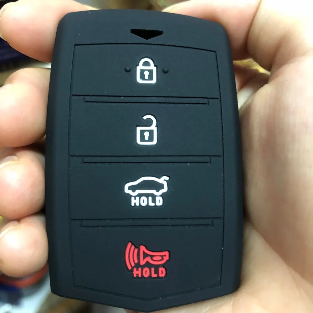 Key FOB Case Cover Smart Remote Silicone Pouch Cap Repair For Hyundai 2017 2018 Genesis G80 G90 BLACK
Key FOB Case Cover Smart Remote Silicone Pouch Cap Repair For Hyundai 2017 2018 Genesis G80 G90 BLACK