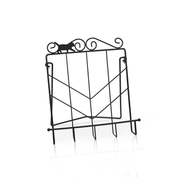 The newspaper magazine rack frame menu holder metal cat decoration cake book holder
The newspaper magazine rack frame menu holder metal cat decoration cake book holder
