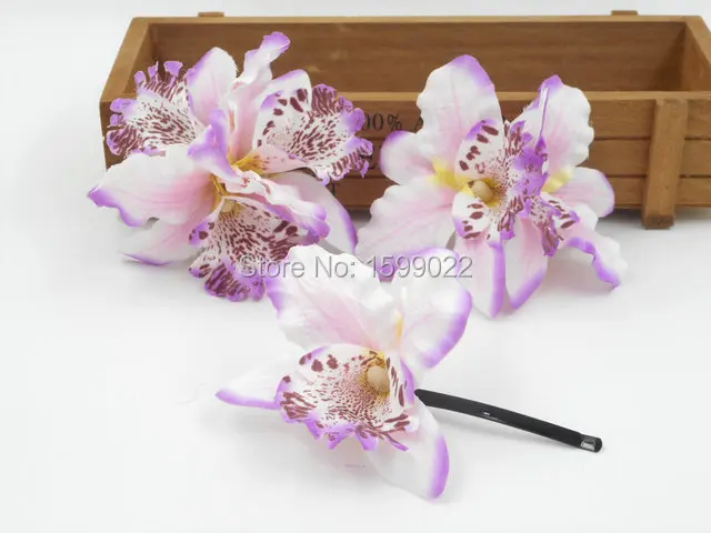 3pcs/lot Purple White Hair Clips Women Alligator Barrettes Orchid Flower Accessories for Brides Vintage Wedding Prom Hair Piece
3pcs/lot Purple White Hair Clips Women Alligator Barrettes Orchid Flower Accessories for Brides Vintage Wedding Prom Hair Piece