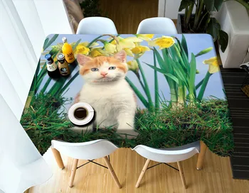 Kitchen tablecloth Waterproof round table cloth 3D rectangular banquet tablecloth customized size Cats Cushion cover
Kitchen tablecloth Waterproof round table cloth 3D rectangular banquet tablecloth customized size Cats Cushion cover