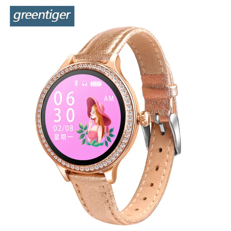 Greentiger M8 Smart Watch Women IP68 Waterproof Lady Smart Band Heart Rate Monitor Fitness Tracker Fashion Bracelet
Greentiger M8 Smart Watch Women IP68 Waterproof Lady Smart Band Heart Rate Monitor Fitness Tracker Fashion Bracelet