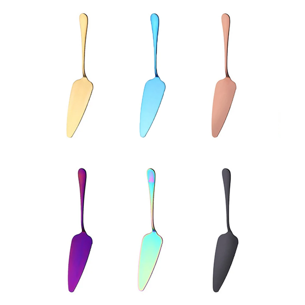 1PC Stainless Steel Pizza Shovel 7 Colors Serrated Edge Cake Server Blade Cutter Cheese Dessert Cutlery Cake Spatula Bakeware To
1PC Stainless Steel Pizza Shovel 7 Colors Serrated Edge Cake Server Blade Cutter Cheese Dessert Cutlery Cake Spatula Bakeware To
