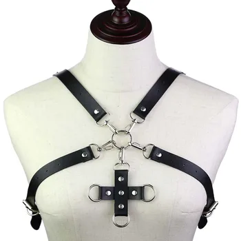 Wholesale Sexy Bra Jewelry Bikini Jewelry Punk PU Leather Harness Belts Bra Strapped Backless Shoulder Body Jewelry for Women
Wholesale Sexy Bra Jewelry Bikini Jewelry Punk PU Leather Harness Belts Bra Strapped Backless Shoulder Body Jewelry for Women