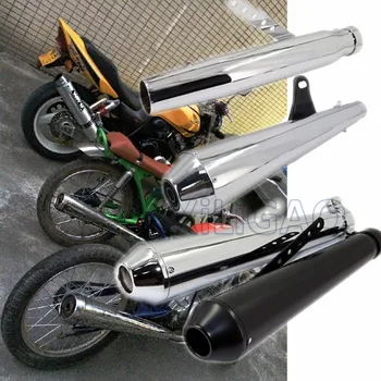 38/40/43/45mm Retro Cafe racer Motorcycle Exhaust Muffler Pipe Modified Tail Exhaust System For CG125 GN125 cb400ss sr400
38/40/43/45mm Retro Cafe racer Motorcycle Exhaust Muffler Pipe Modified Tail Exhaust System For CG125 GN125 cb400ss sr400