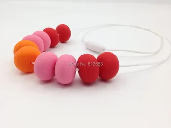 Free shipping Nursing Teething Necklaces, Babywearing Chew Necklace - 100% Non Toxic BPA Free Silicone teething necklace pandent
Free shipping Nursing Teething Necklaces, Babywearing Chew Necklace - 100% Non Toxic BPA Free Silicone teething necklace pandent