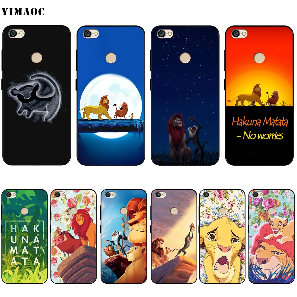 YIMAOC Hakuna Matata Lion King Case for Xiaomi Redmi mi Note MAX 3 6a 7 6 8 9 go se mi6 mi8 a1 a2 Lite for pocophone f1
YIMAOC Hakuna Matata Lion King Case for Xiaomi Redmi mi Note MAX 3 6a 7 6 8 9 go se mi6 mi8 a1 a2 Lite for pocophone f1