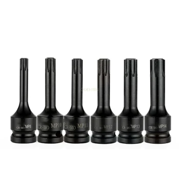 1/2 inch MP type Screwdriver Hex wrench Impact socket for Electric Impact Air Pneumatic Wrench head Kits set 8pcs
1/2 inch MP type Screwdriver Hex wrench Impact socket for Electric Impact Air Pneumatic Wrench head Kits set 8pcs