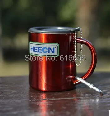 free ship Quality fashion new stainless steel double wall isolating cup with cap , camping mug outdoor&camp life red color
free ship Quality fashion new stainless steel double wall isolating cup with cap , camping mug outdoor&camp life red color