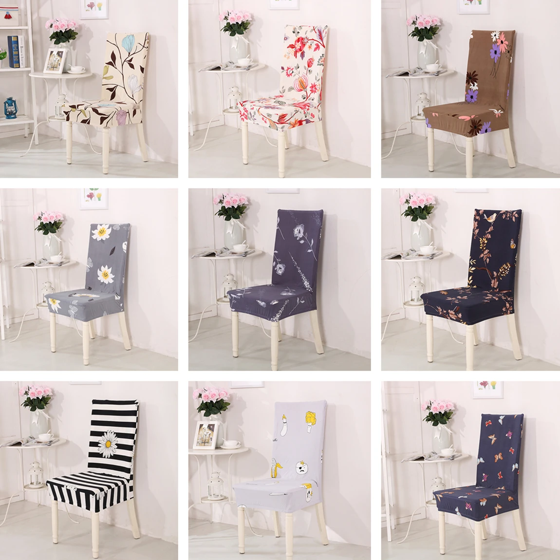 1pcs Flower Leaf Stretch Home Decor Dining Chair Cover Spandex Decoration covering Office Hotel Restaurant chair Covers
1pcs Flower Leaf Stretch Home Decor Dining Chair Cover Spandex Decoration covering Office Hotel Restaurant chair Covers