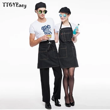 2018 Aprons Bib Denim Simple cowboy Uniform Unisex Aprons for Woman Men Chef barber Kitchen restaurant Cooking Pinafores WQ004
2018 Aprons Bib Denim Simple cowboy Uniform Unisex Aprons for Woman Men Chef barber Kitchen restaurant Cooking Pinafores WQ004