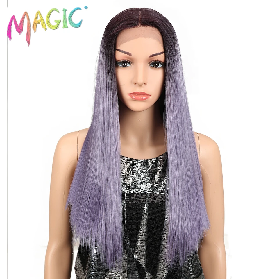 Magic Hair 20"Inch Synthetic Straight Hair Lace Front Wig Natural Hairline Heat Resistant Fiber Hair Middle Part For Black Women
Magic Hair 20"Inch Synthetic Straight Hair Lace Front Wig Natural Hairline Heat Resistant Fiber Hair Middle Part For Black Women