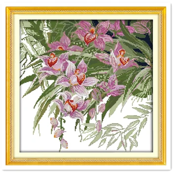 Orchid (3) Counted Cross Stitch 11CT 14CT DMC Cross Stitch Chinese Cross Stitch Kit for Embroidery DIY Home Decor Needlework
Orchid (3) Counted Cross Stitch 11CT 14CT DMC Cross Stitch Chinese Cross Stitch Kit for Embroidery DIY Home Decor Needlework