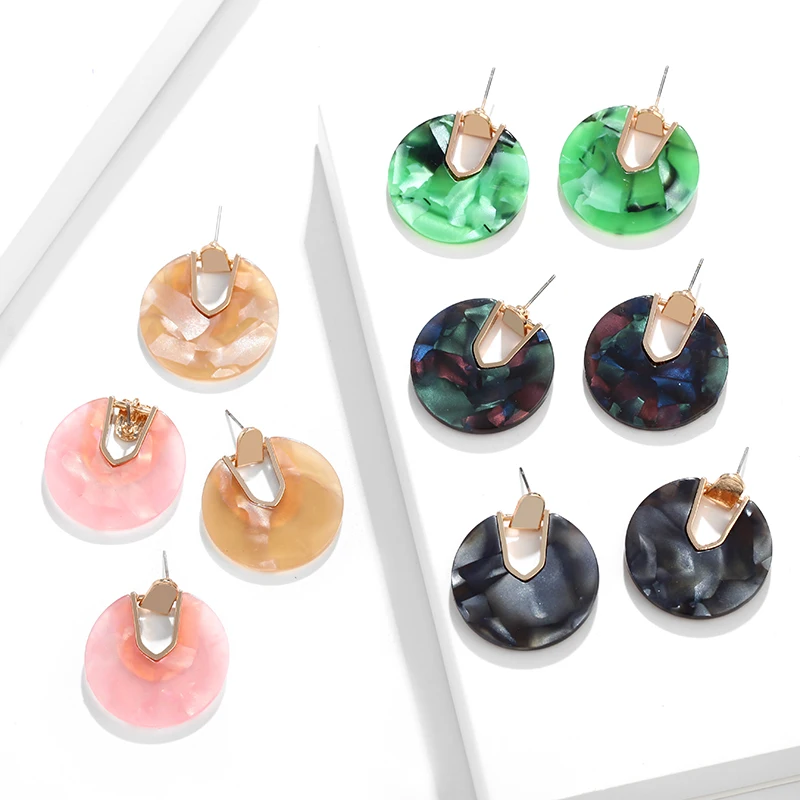 Big Circle Shell Acrylic Acetate Earrings Pendant Female Exaggerated Personality Hanging Drop Dangle Earrings Brincos 2019 New
Big Circle Shell Acrylic Acetate Earrings Pendant Female Exaggerated Personality Hanging Drop Dangle Earrings Brincos 2019 New